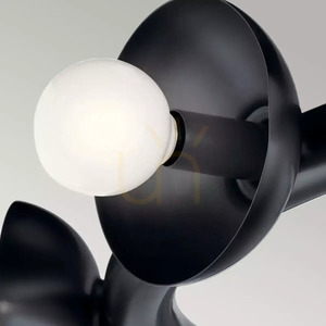 Candelabru Palta - 9 surse de lumină - Satin negru Elstead 4 Candelabru Palta - 9 surse de lumină - Satin negru Elstead small 4