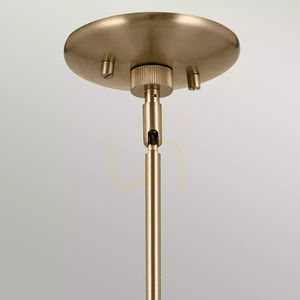 Candelabru Phix - 12 surse de lumină - Bronz șampanie Elstead small 4