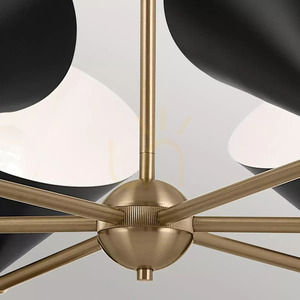 Candelabru Phix - 12 surse de lumină - Bronz șampanie Elstead small 5