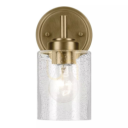 Verifica Winslow lampă de perete - 1 sursă de lumină - alamă naturală Elstead