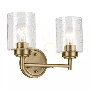 Winslow lampă de perete - 2 surse de lumină - alamă naturală Elstead small 0