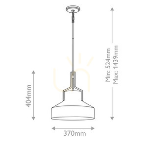 Brecken lampă suspendată - 2 surse de lumină - alamă îmbătrânită Elstead small 0