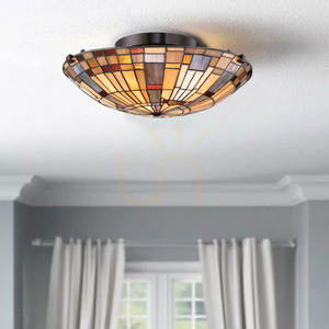Plafon Inglenook - 2 surse de lumină - bronz Valiant Elstead 4 Plafon Inglenook - 2 surse de lumină - bronz Valiant Elstead small 4