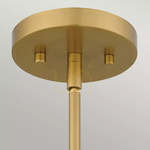 Lampă suspendată Mejia - 1 sursă de lumină - Alamă învechită Elstead small 4