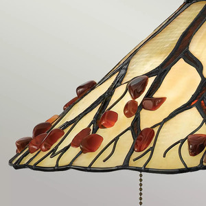 Lampă de masă Tiffany Whispering - 2 surse de lumină - bronz Valiant Elstead small 2