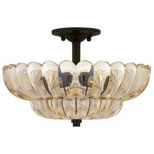 Plafonieră semi-aplicată Whitecap - 4 surse de lumină - maro cacao Elstead small 9