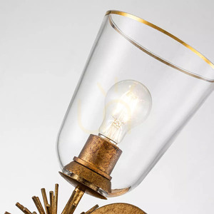 Lampă de perete Staring - 2 surse de lumină - Faded gold Elstead 1 Lampă de perete Staring - 2 surse de lumină - Faded gold Elstead small 1