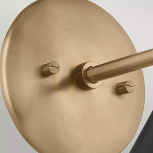 Aplică Phix sus/jos - 2 surse de lumină - Bronz șampanie și negru Elstead small 2