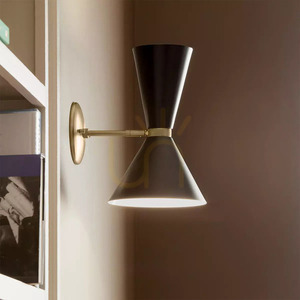 Aplică Phix sus/jos - 2 surse de lumină - Bronz șampanie și negru Elstead small 5
