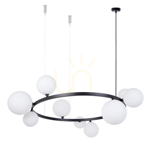 Verifica Candelabru Sigma BOLERO 9 alb negru, sticlă, G9, SKU 41320