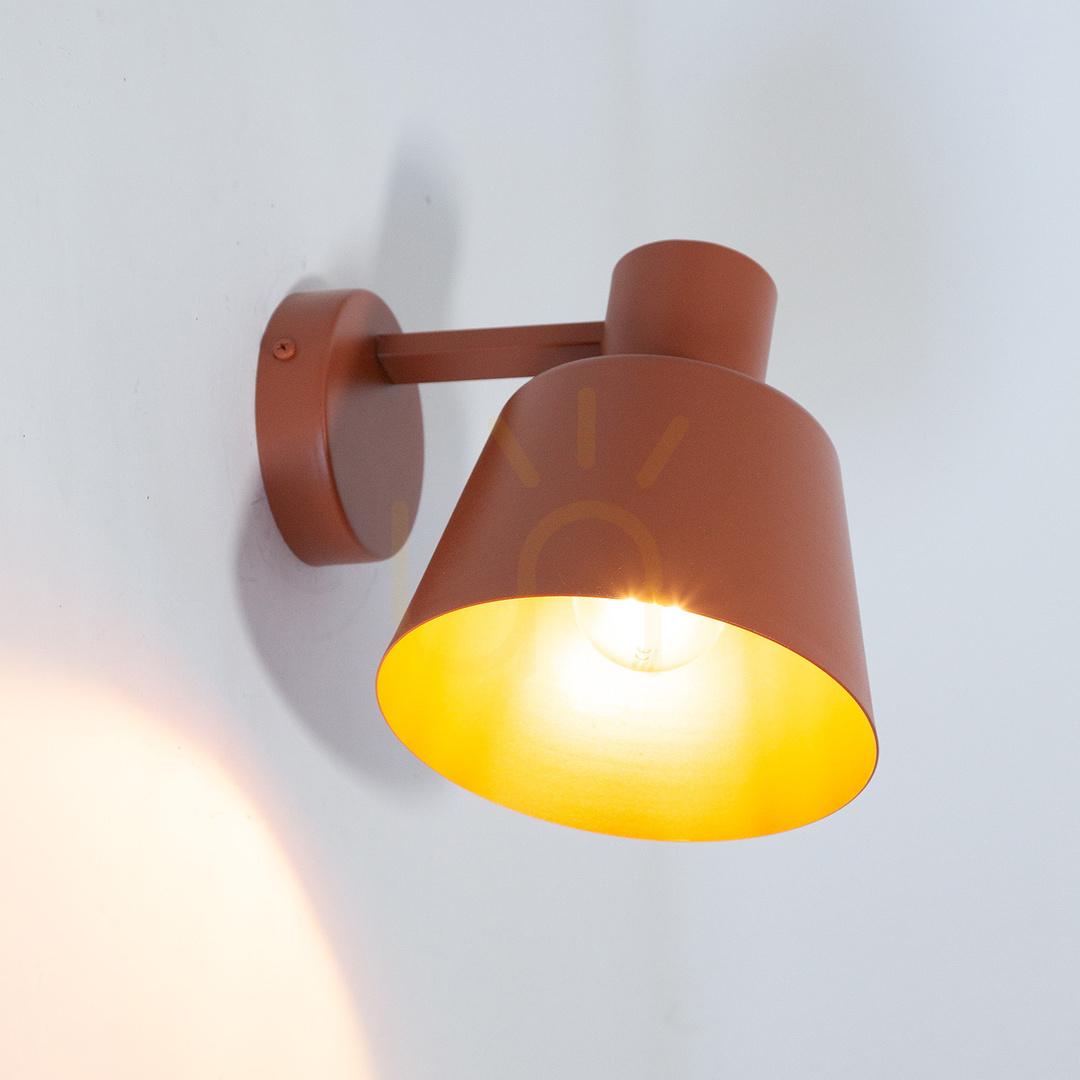 Vedere Aplice Sigma DUNKA cărămidă 17 cm E27 SKU 41137 Aplice Sigma DUNKA cărămidă 17 cm E27 SKU 41137