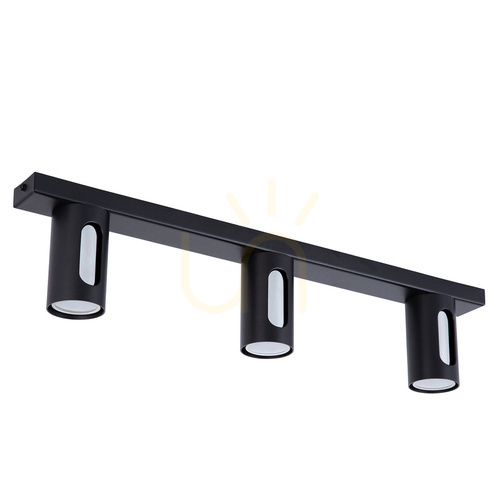 Verifica Plafonieră Sigma FLOW 3 GU10 negru/argintiu 60 cm 41210
