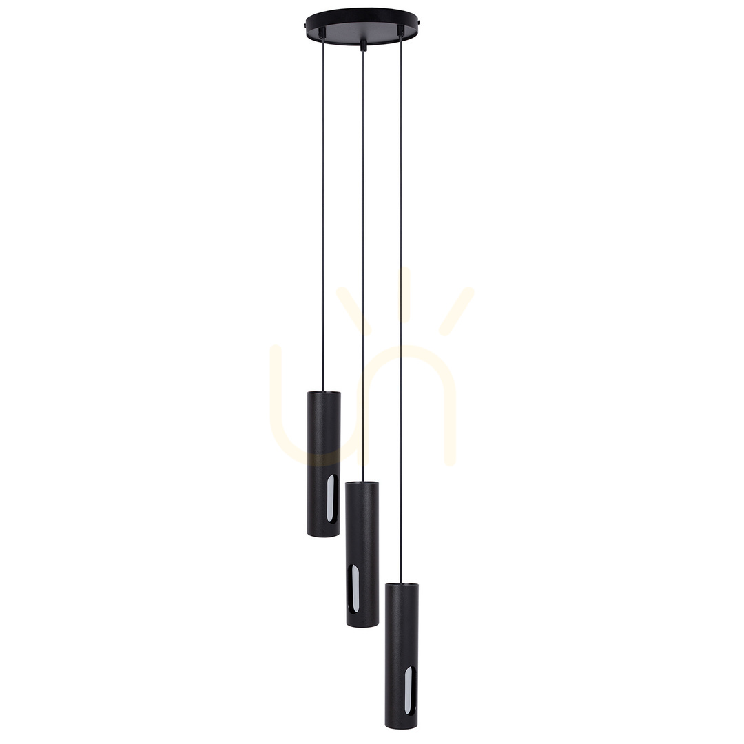 Verifica Lampă suspendată Sigma FLOW 3 negru/argintiu SKU 41214 Lampă suspendată Sigma FLOW 3 negru/argintiu SKU 41214