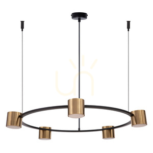 Candelabru Sigma KODO 5 Negru/Auriu 72 cm SKU 41329 small 0