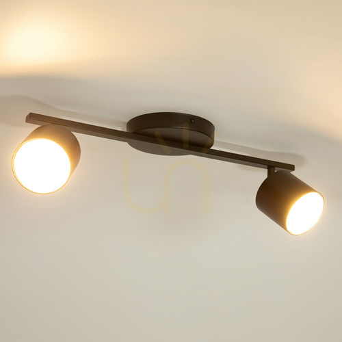 Verifica Plafonieră Sigma MILA 2 negru 41341 GX53 metal 2 becuri