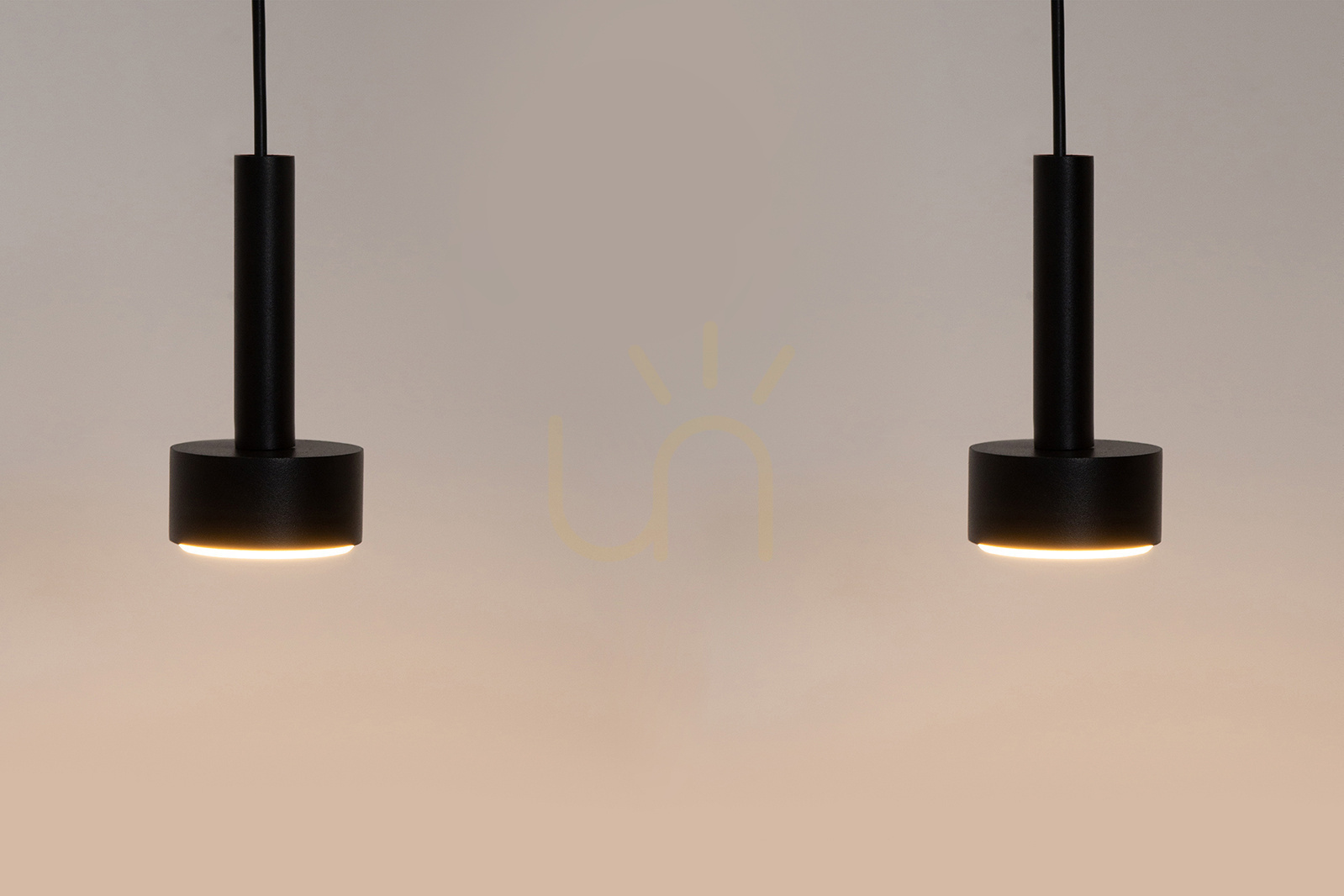 Vedere Lampă suspendată Sigma STAMP 2 negru GX53 12W 41243 Lampă suspendată Sigma STAMP 2 negru GX53 12W 41243