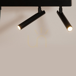 Lampă suspendată Sigma STAMP 5 GX53 negru/auriu 80 cm SKU 41254 small 1