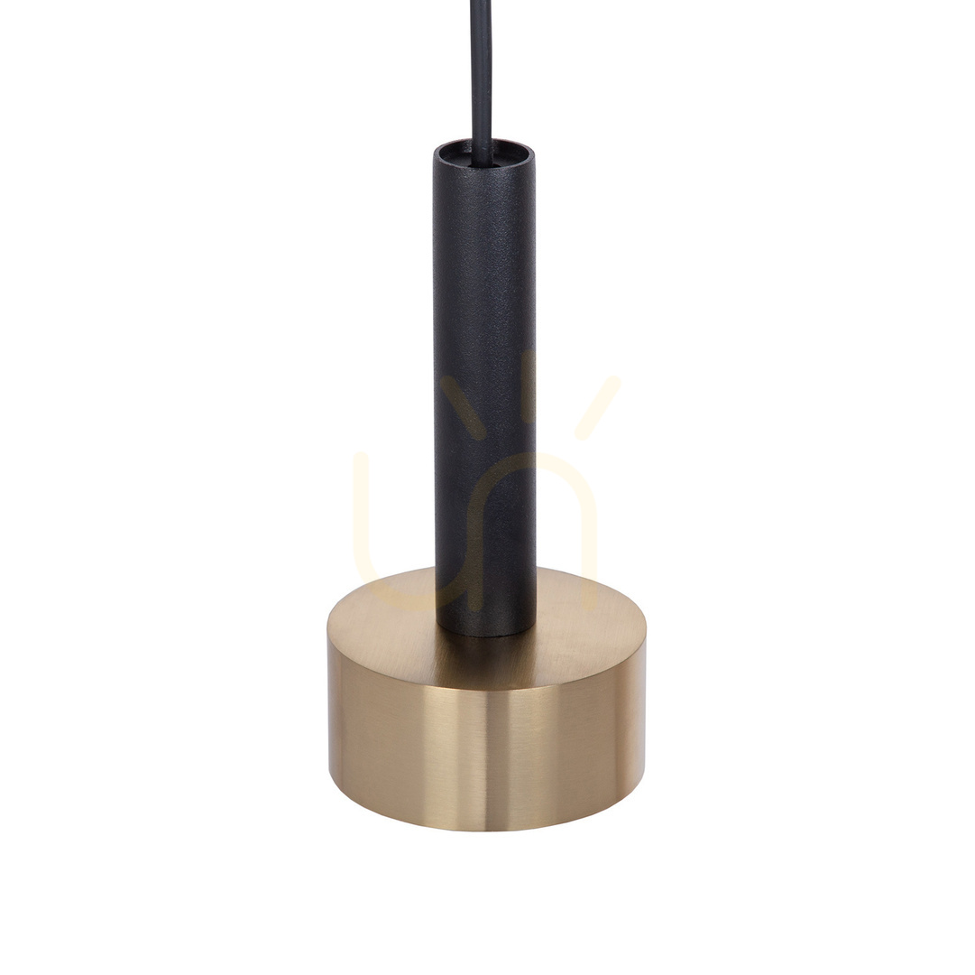 Vedere Lampă suspendată Sigma STAMP 3 negru/auriu 60 cm GX53 41251 Lampă suspendată Sigma STAMP 3 negru/auriu 60 cm GX53 41251