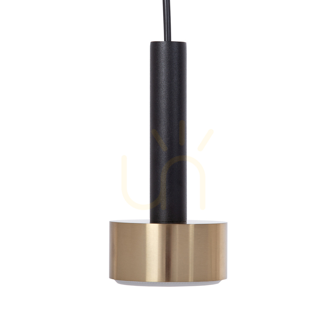 previzualizare Lampă suspendată Sigma STAMP 3 negru/auriu 60 cm GX53 41251 Lampă suspendată Sigma STAMP 3 negru/auriu 60 cm GX53 41251