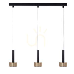 Lampă suspendată Sigma STAMP 3 negru/auriu 60 cm GX53 41251 0 Lampă suspendată Sigma STAMP 3 negru/auriu 60 cm GX53 41251 small 0