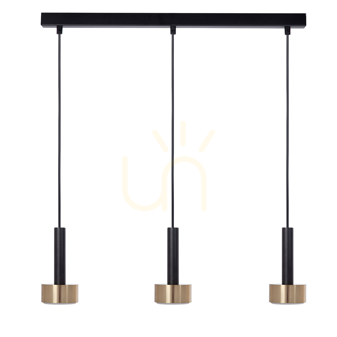 Verifica Lampă suspendată Sigma STAMP 3 negru/auriu 60 cm GX53 41251 Lampă suspendată Sigma STAMP 3 negru/auriu 60 cm GX53 41251