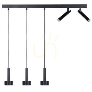 Lampă suspendată Sigma STAMP 5 negru GX53 80 cm 41247 small 0