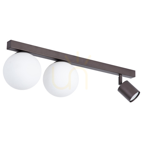 Verifica Plafonieră Sigma TAVIRA 3xG9 bronz maro sticlă 60 cm SKU 41267