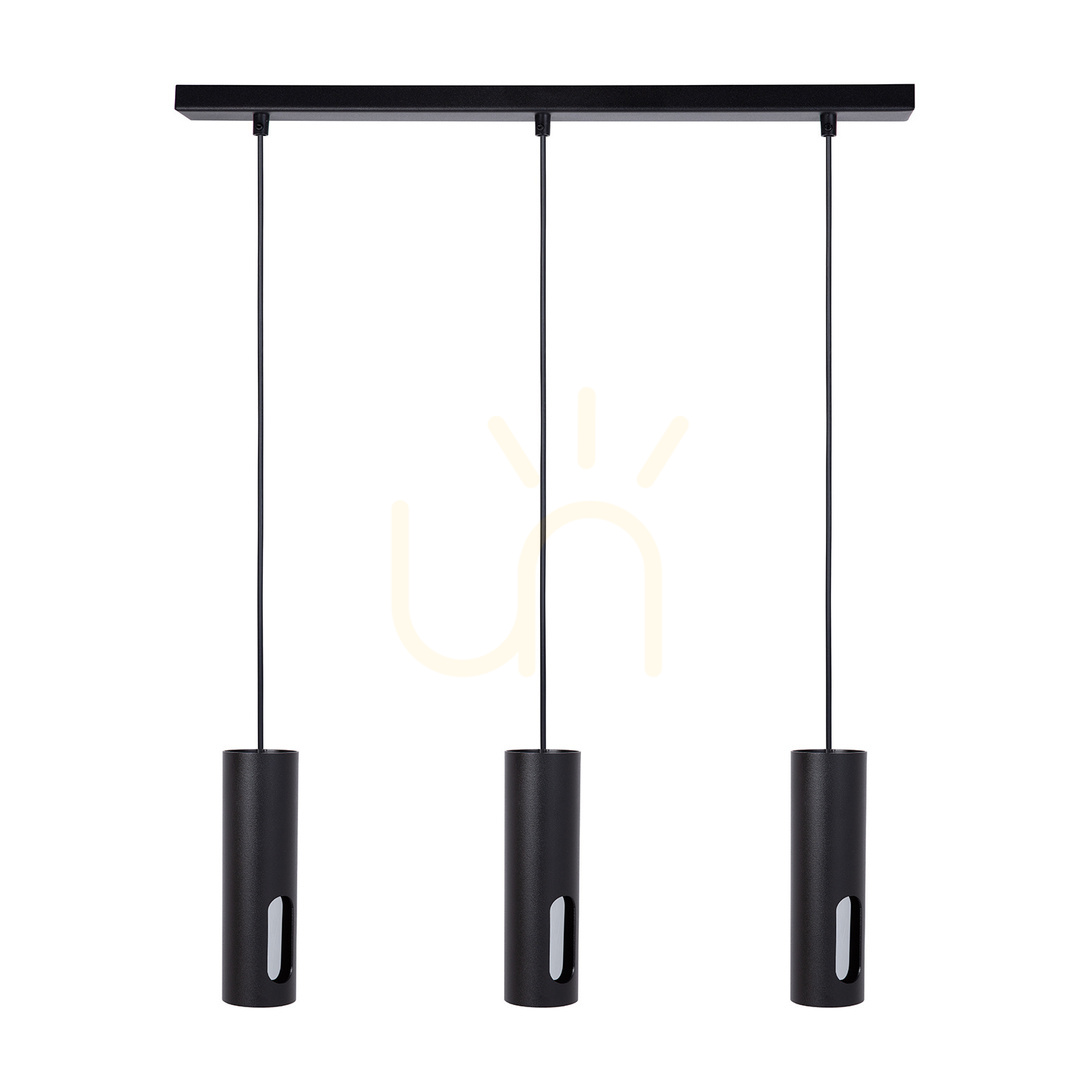 Verifica Lampă suspendată Sigma FLOW 3 negru/argintiu 60 cm 3xGU10 41213 Lampă suspendată Sigma FLOW 3 negru/argintiu 60 cm 3xGU10 41213