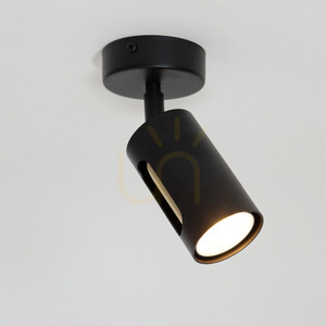 Aplica Sigma FLOW 1 negru auriu GU10 10W 41216 small 2