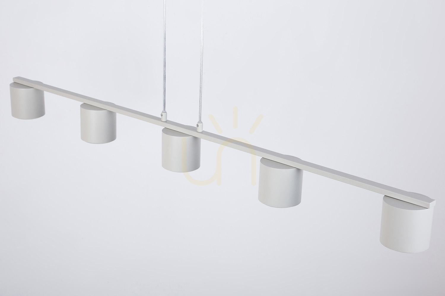 Spectacol Lampă suspendată Sigma MILA 5 gri bej GX53 41357 Lampă suspendată Sigma MILA 5 gri bej GX53 41357
