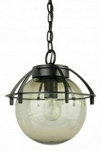 Lampă suspendată exterior SU-MA Kula negru patină 25 cm K 1018/1/KPO small 1