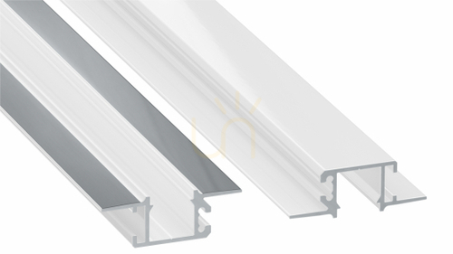 Verifica Profil LED LUMINES tip MONO lăcuit alb fără perforații 1 m
