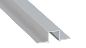 LUMINI LED profil tip GAUDI brut fără perforare 2 m small 0
