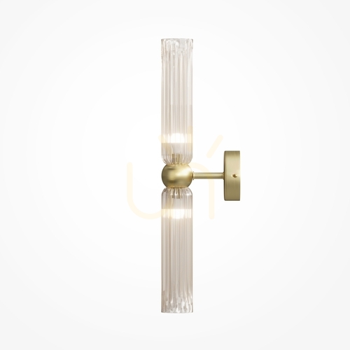 Verifica Aplică ANTIC 2xG9 auriu sticlă coniac 43,5 cm Maytoni MOD302WL-02CG1