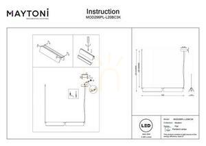 Lampă suspendată FLAT MOD296PL-L20BC3K Maytoni small 7