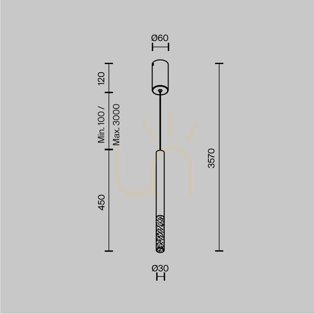 Spectacol PRO SHADE lampă suspendată MOD157PL-L6G4K1 Maytoni PRO SHADE lampă suspendată MOD157PL-L6G4K1 Maytoni