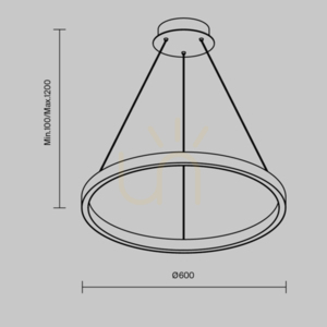 RIM lampă suspendată MOD058PL-L32BSK Maytoni 6 RIM lampă suspendată MOD058PL-L32BSK Maytoni small 6
