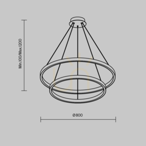 RIM lampă suspendată MOD058PL-L74BSK Maytoni 6 RIM lampă suspendată MOD058PL-L74BSK Maytoni small 6