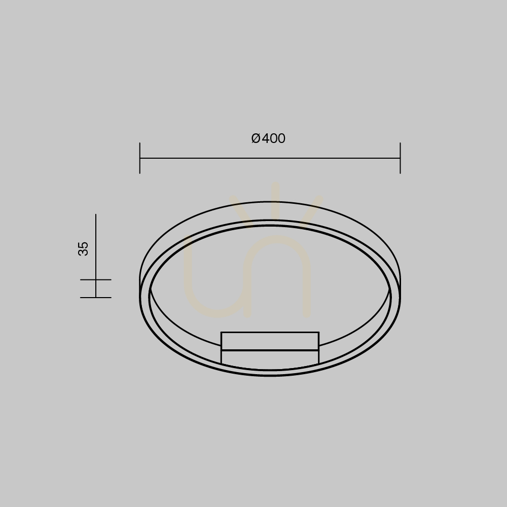 Vedere Plafond RIM MOD058CL-L25BK Maytoni Plafond RIM MOD058CL-L25BK Maytoni