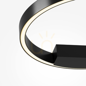 Aplică RIM MOD058WL-L25BK Maytoni inel negru Ø40 cm LED 23 W 3000/4000 K small 3