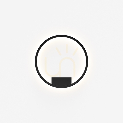 Verifica Aplică RIM MOD058WL-L25BK Maytoni inel negru Ø40 cm LED 23 W 3000/4000 K