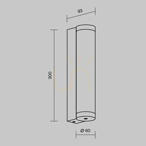 Lampă de perete pentru exterior ROUNGE O482WL-L12B3K IP54 Maytoni small 7