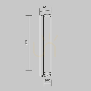 Lampă de perete pentru exterior ROUNGE O482WL-L16B3K IP54 Maytoni small 8