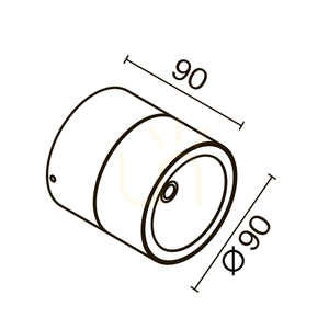 SPIN O310CL-L5GF3K plafon exterior IP54 Maytoni small 10