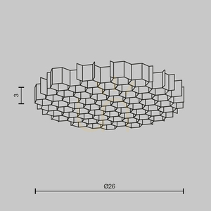 Accesoriu HoneyComb-D26 Maytoni small 4