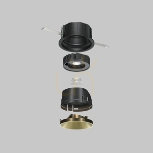 Inel reflector decorativ Wise Ring057-10-MG Maytoni, auriu mat 2 Inel reflector decorativ Wise Ring057-10-MG Maytoni, auriu mat small 2