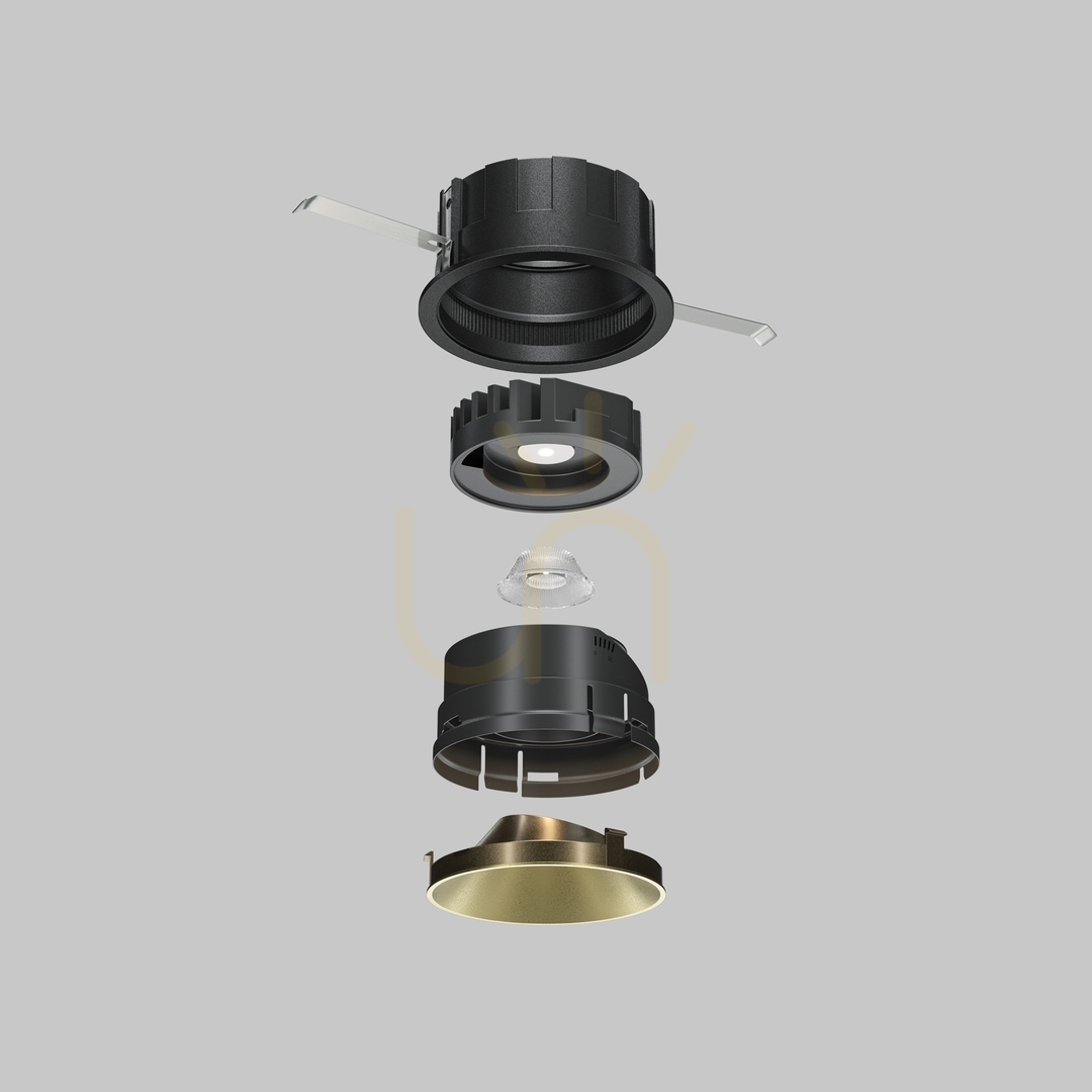 previzualizare Inel reflector decorativ Wise Ring057-10-MG Maytoni, auriu mat Inel reflector decorativ Wise Ring057-10-MG Maytoni, auriu mat