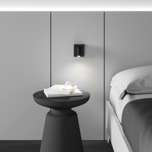 Aplică LED Maytoni Aron negru 7W 2700K C179WL-L7B2.7K-DE small 10