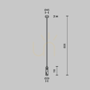 FLARITY TRA159C-D1-BS Conector pentru bare colectoare Maytoni small 4