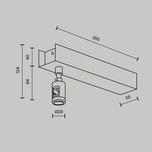 FLARITY TRA156C-BB1-BS Conector pentru bare colectoare Maytoni small 4